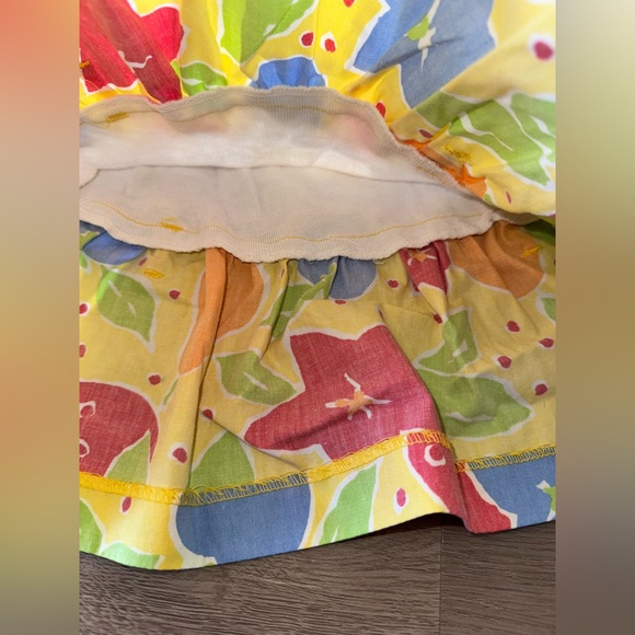 Lacoste Vintage Baby Girl’s Colorful Fruit Patterned Bubble Romper 12 Months - Picture 7 of 9